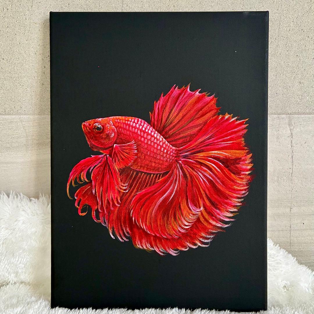 【オーダーメイド】キャンバスアート　絵画　アクリル画　似顔絵