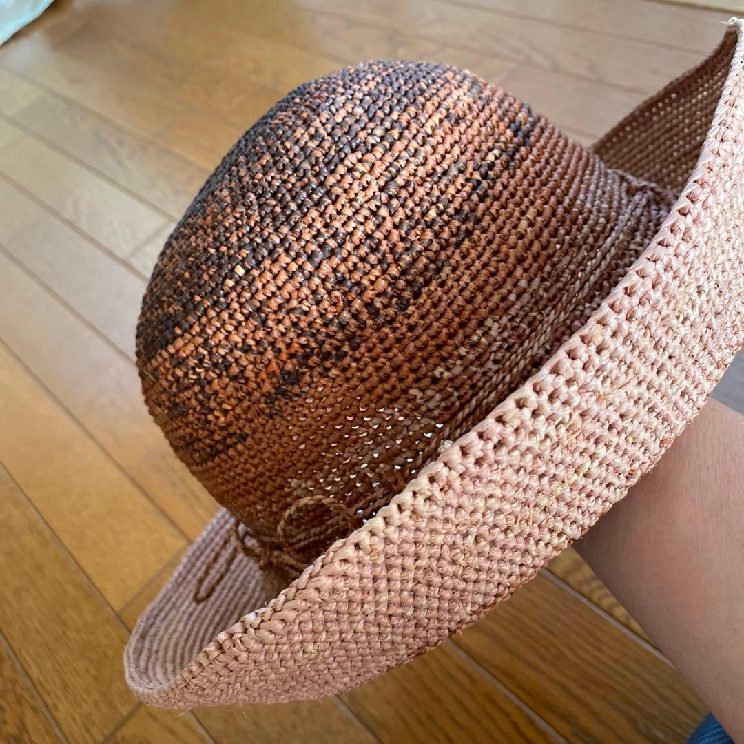 ヘレンカミンスキー　帽子　ラフィア