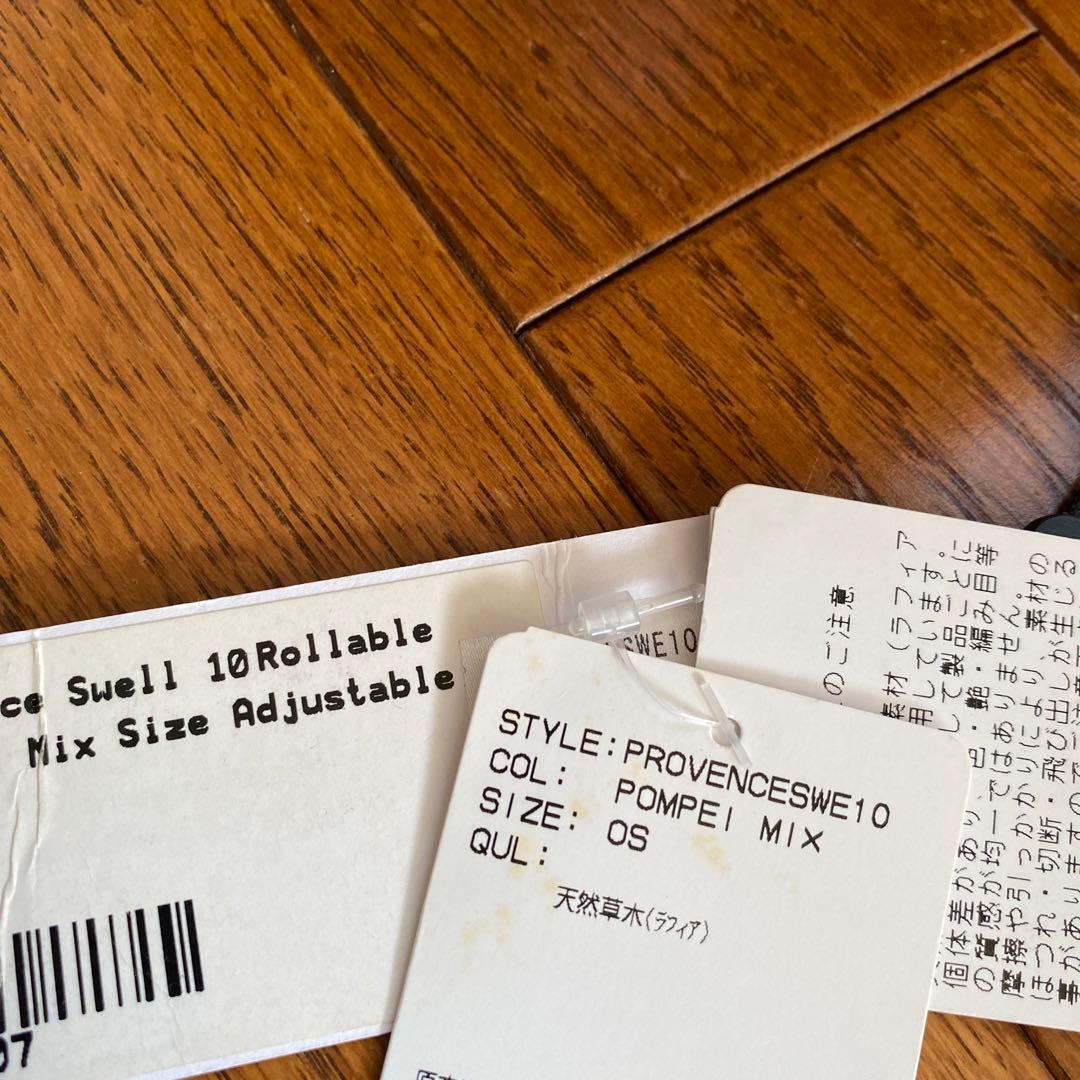 ヘレンカミンスキー　帽子　ラフィア