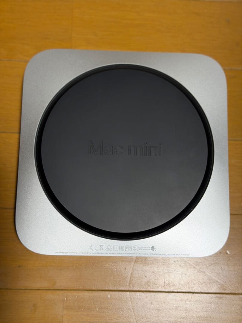 M1 mac mini メモリ16GB、256GB SSD