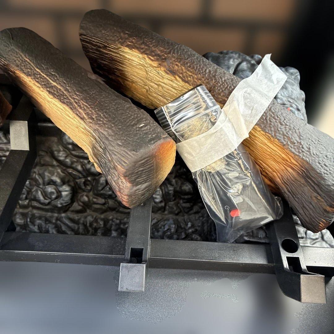 QVCジャパン　フェイク暖炉型　電気ファンヒーター　DFI-5010-01