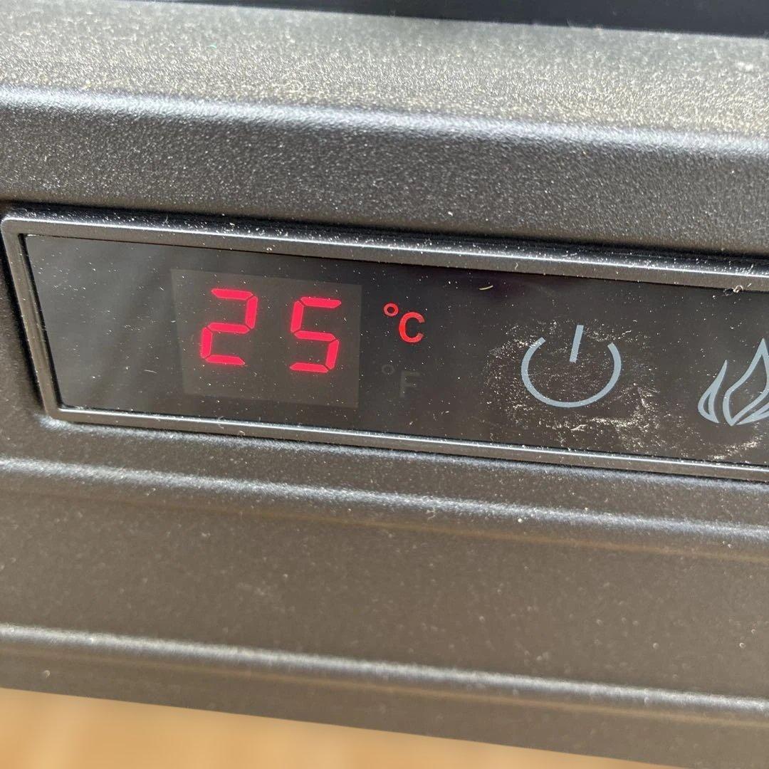 QVCジャパン　フェイク暖炉型　電気ファンヒーター　DFI-5010-01