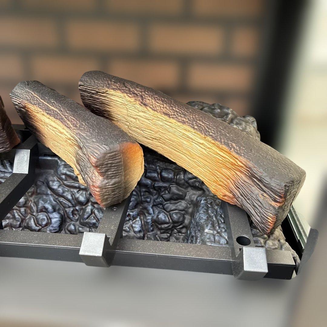 QVCジャパン　フェイク暖炉型　電気ファンヒーター　DFI-5010-01