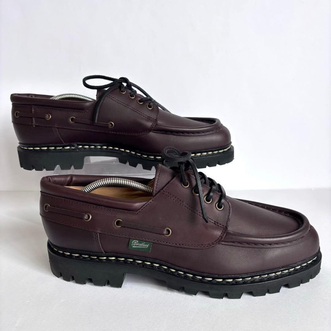 【新品同様】パラブーツ シメイ EBONY レザーシューズ 8 フランス製 箱付