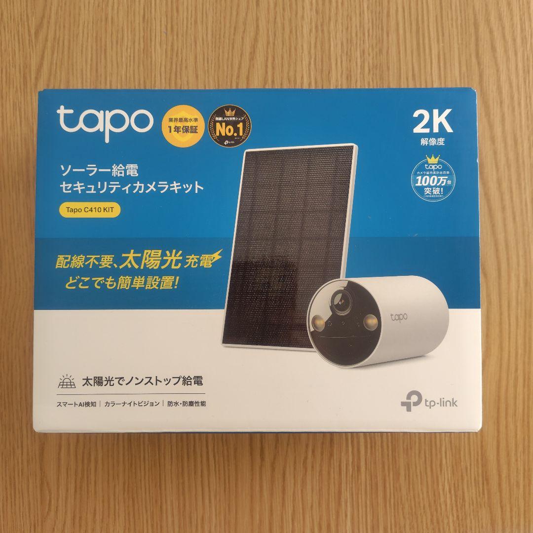 ヒ*ん様 Tapo C410 KIT セキュリティカメラ☆取付金具＆防犯ステッカ