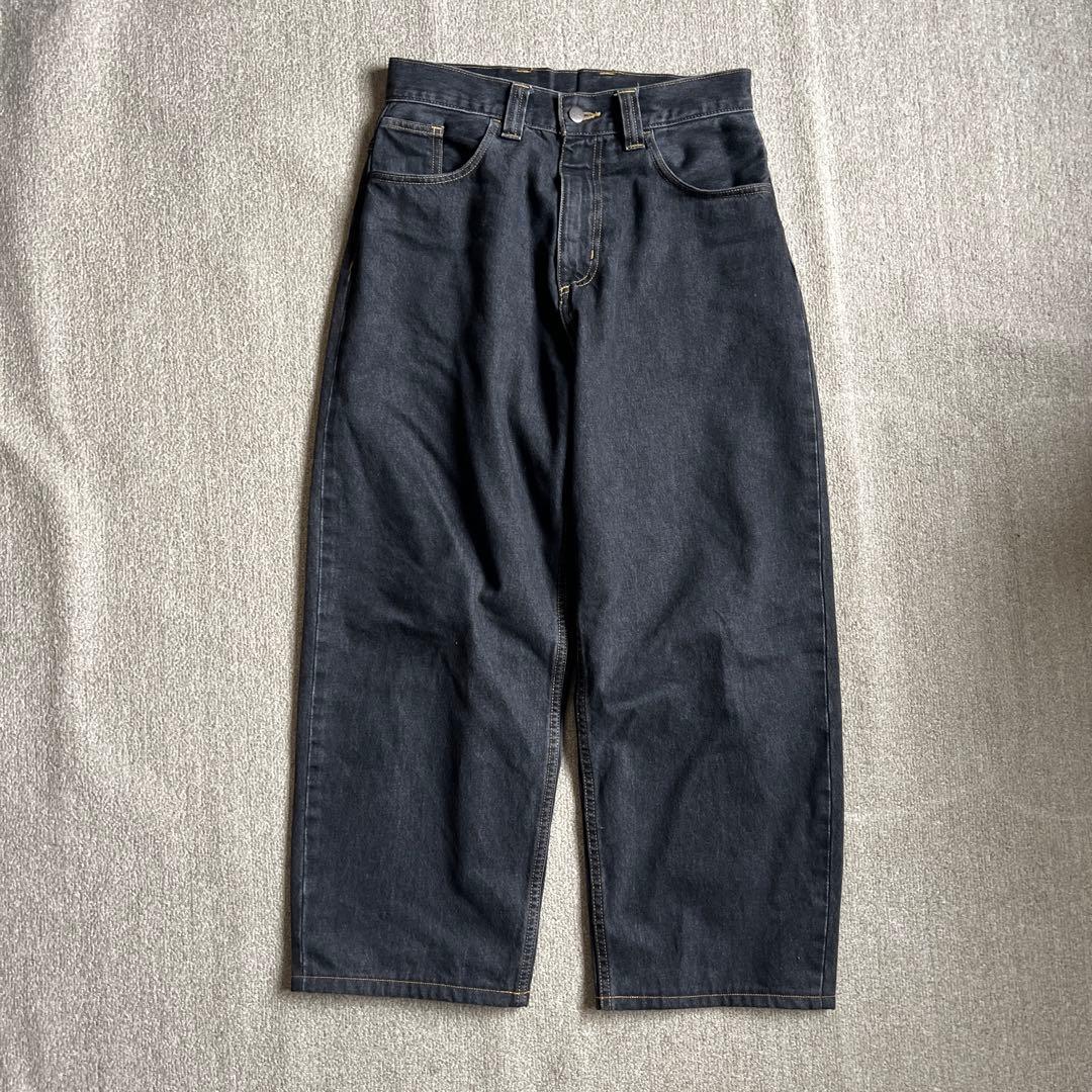 カーハートwip　ブランドンパンツ　ブラックウォッシュ