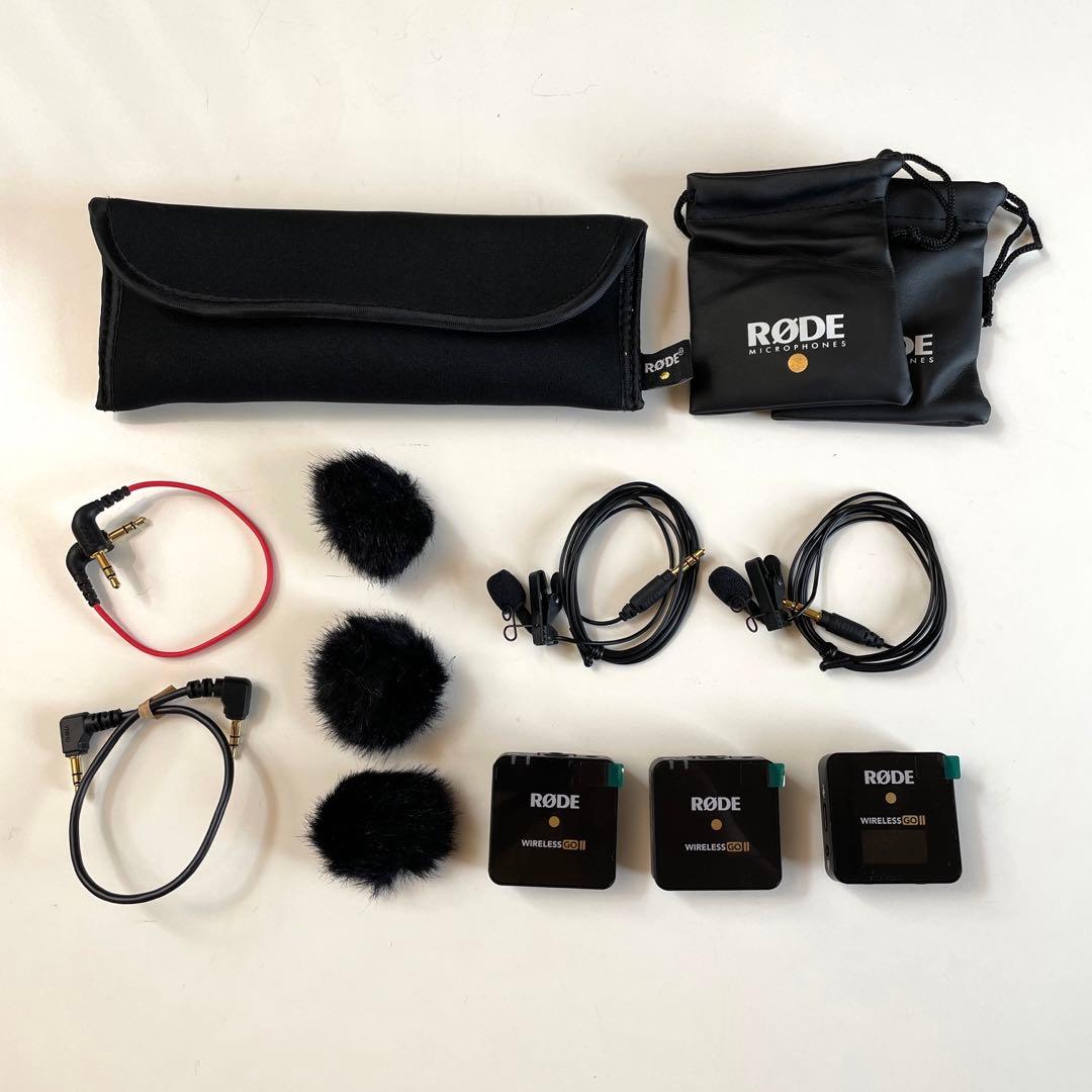 【新品未使用】RODE Wireless GO II ＋ラベリアマイク2個