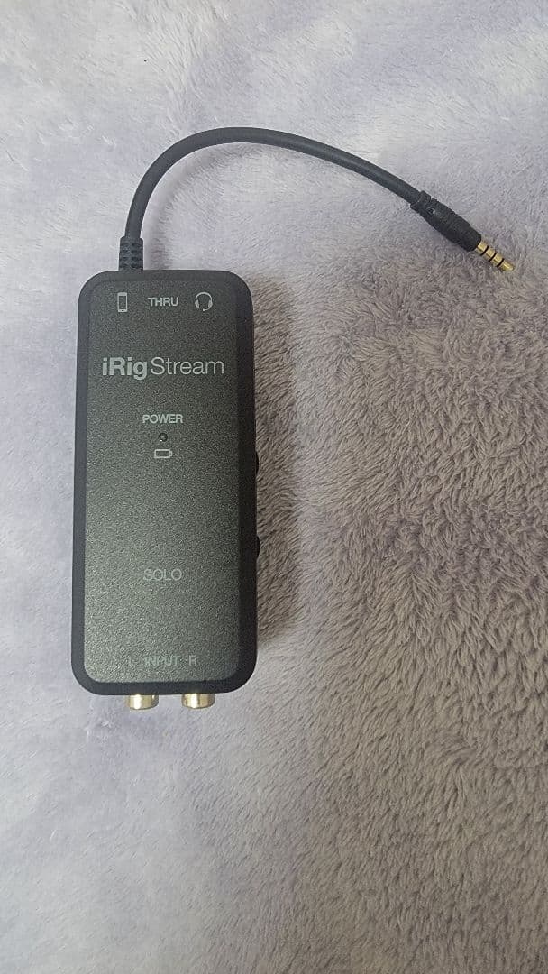 iRig Stream オーディオインターフェイス