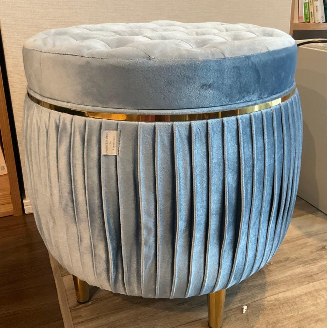 こ*ん様 フランフラン/スツール/シンデレラ/収納/2022年購入