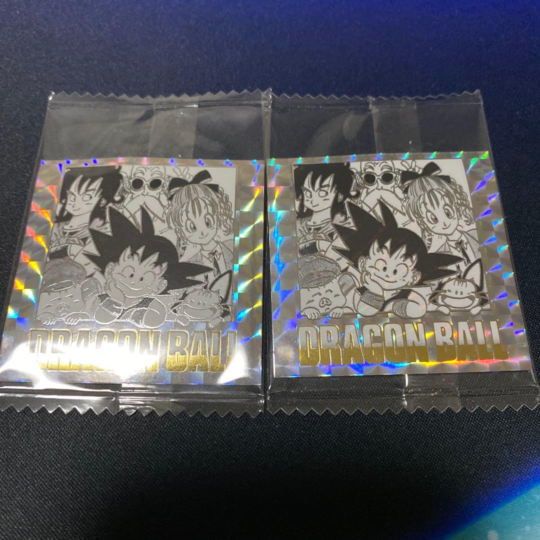 ドラゴンボール 40周年記念 シール ウエハース 孫悟空 第1巻 2枚セット