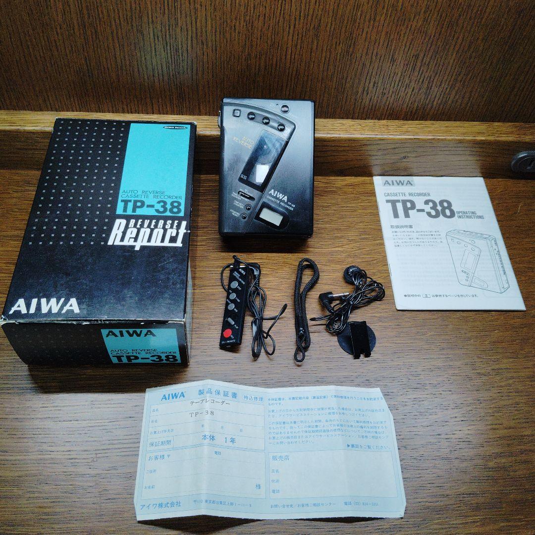 AIWA TP-38 カセットレコーダー