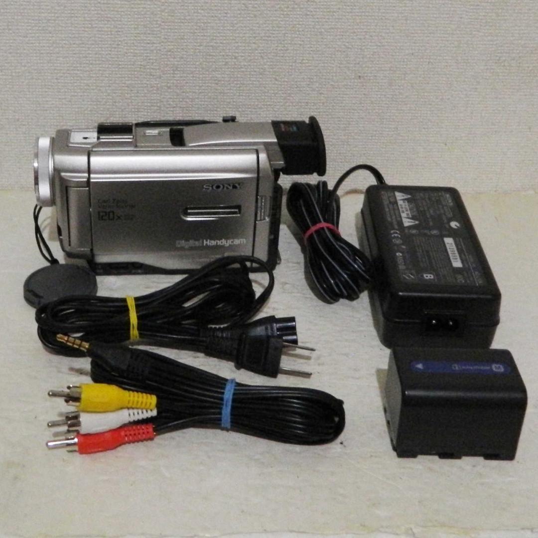 動作良品 Sony DCR-TRV808 miniDV ビデオカメラ ダビングに