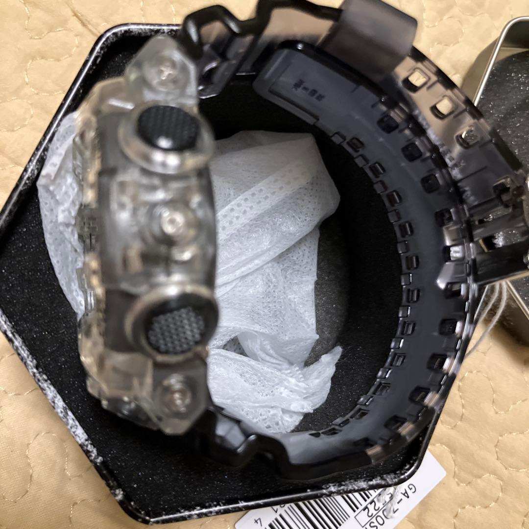 新品未使用　カシオ　G-SHOCK GA-700SK-1 クリア