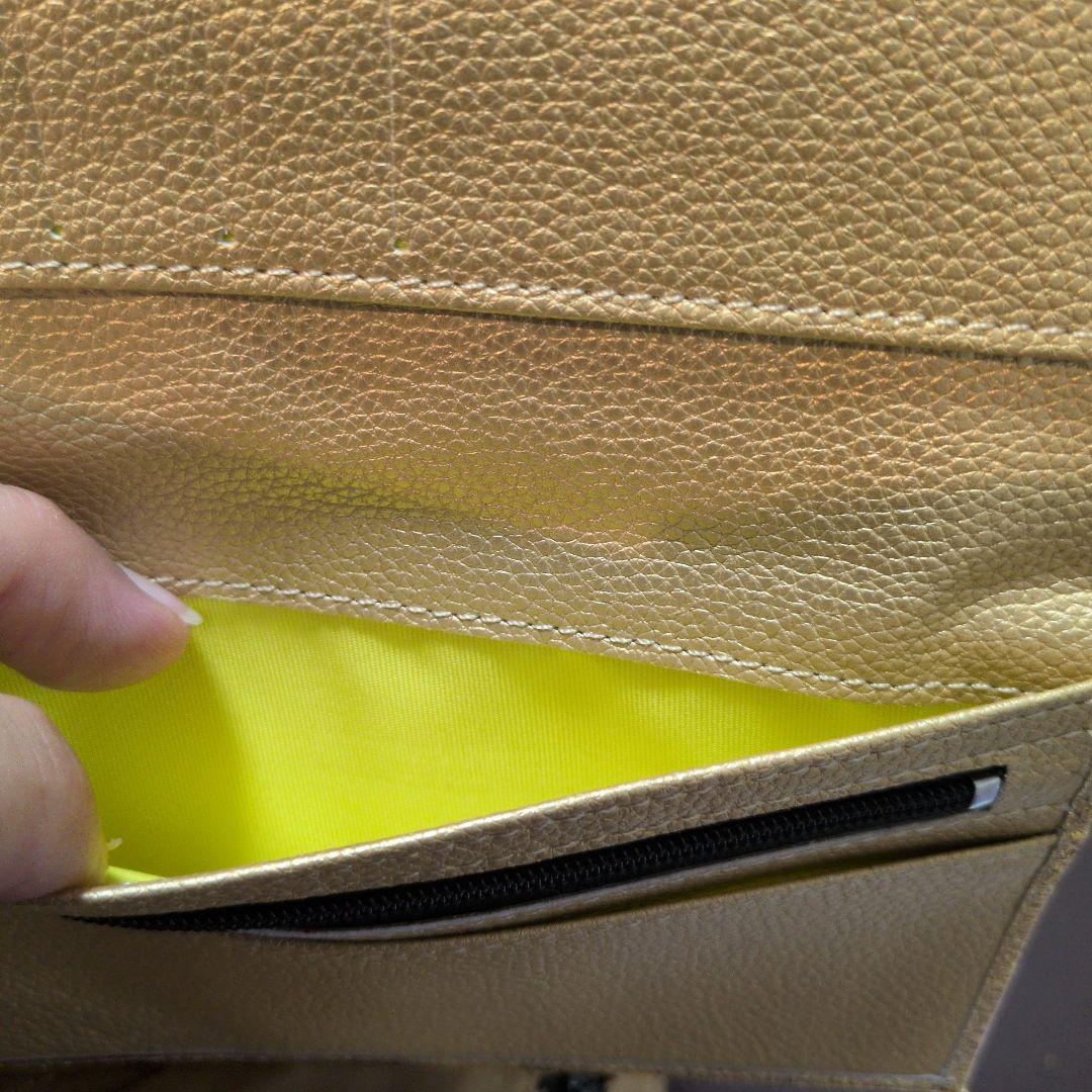 皇居長財布・ゴールド