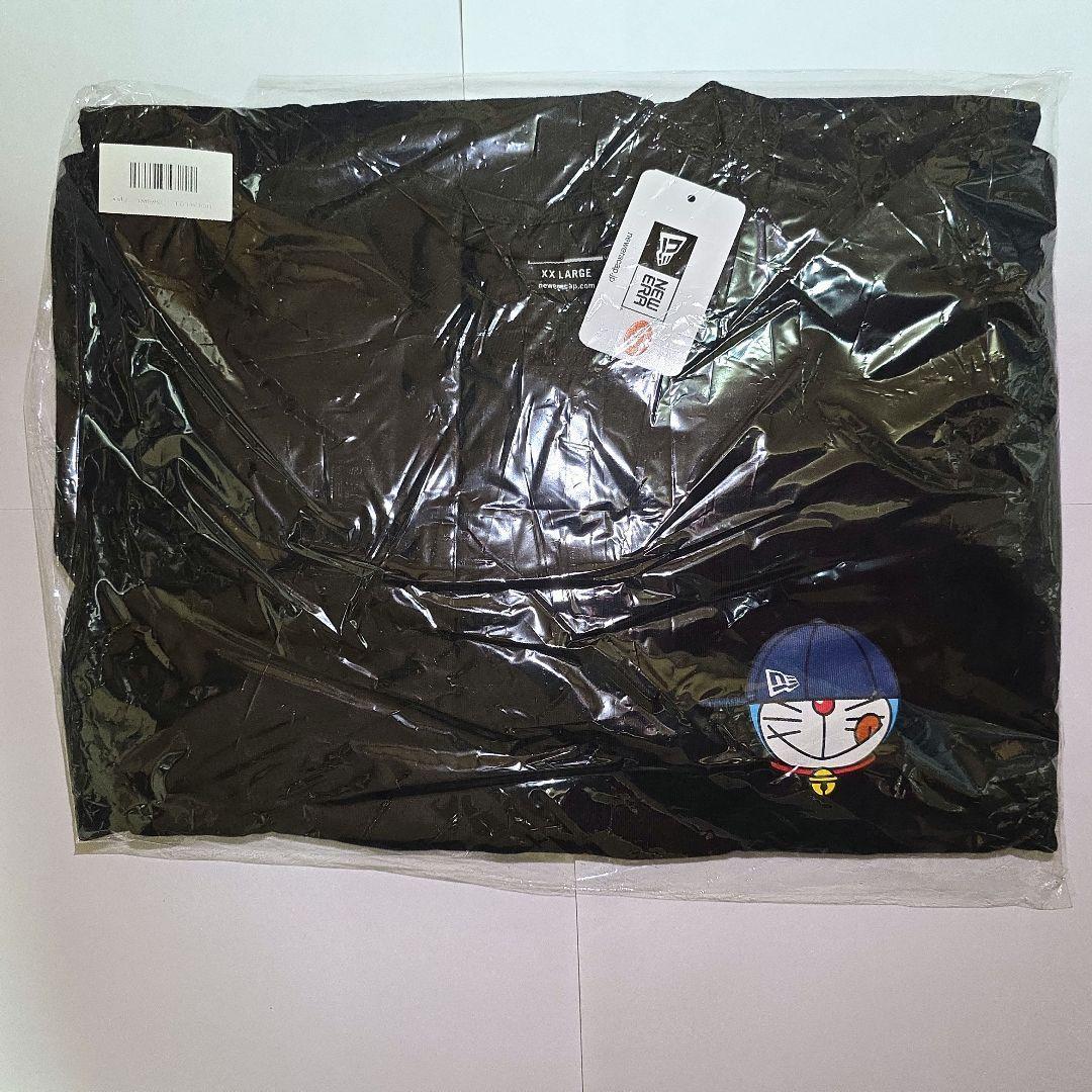 ニューエラ x ドラえもん コラボ フェイスロゴ ブラック XXL