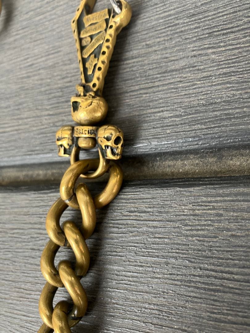 galcia ウォレットチェーン 真鍮製 BRASS 55cm