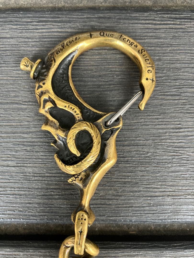 galcia ウォレットチェーン 真鍮製 BRASS 55cm