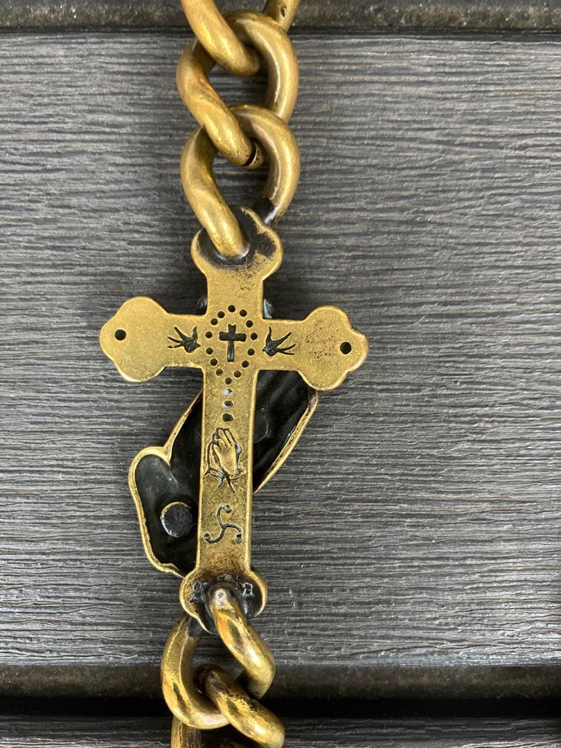 galcia ウォレットチェーン 真鍮製 BRASS 55cm