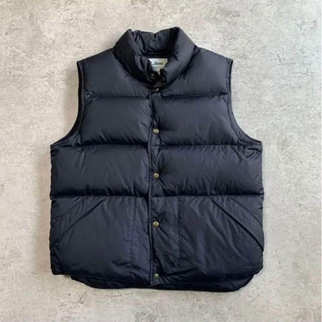 L.L.Bean メンズ ブラック ダウンベスト　XL