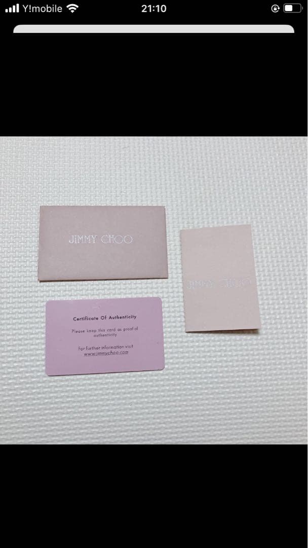 未使用JIMMY CHOOレザーラウンドジップ長財布　バーガンディー　カード付き