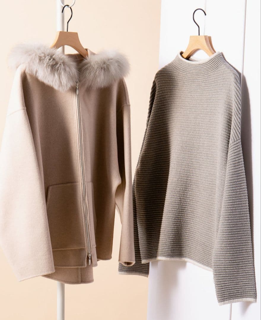 【blancvert】ジーロンリバーフードジャケット