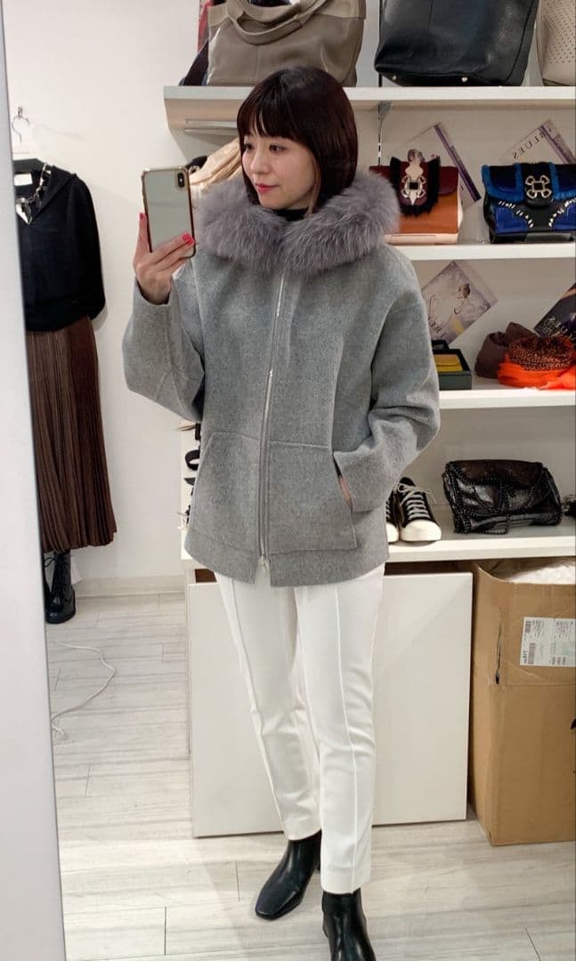 【blancvert】ジーロンリバーフードジャケット