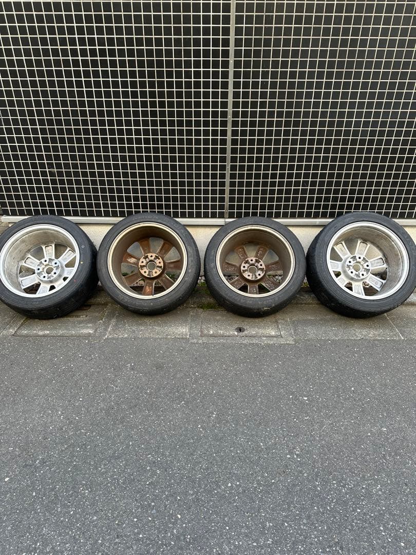 フェアレディZ　Z33　日産純正17インチアルミホイール4本ドリフト引き取り限定