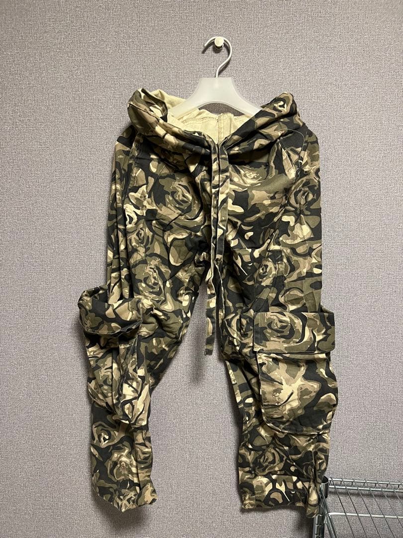 Open Yy カモフラ　カーゴパンツ