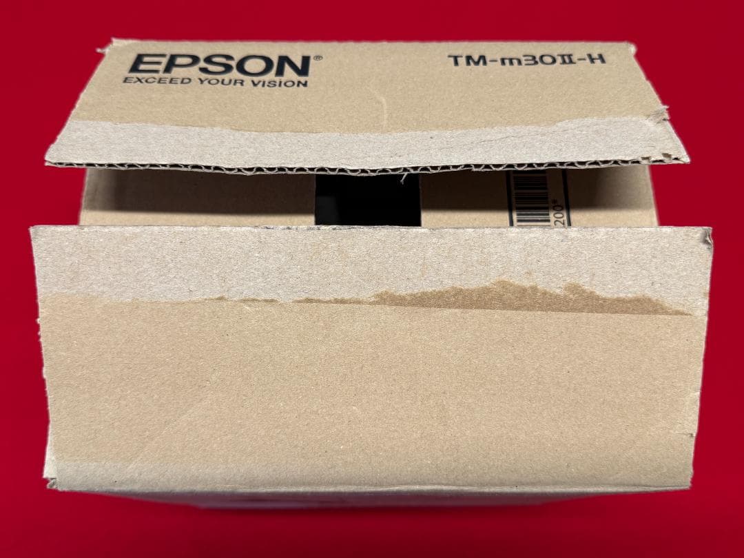 使用極少 EPSON TM-m30Ⅱ-H ブラック レシートプリンター ⑮