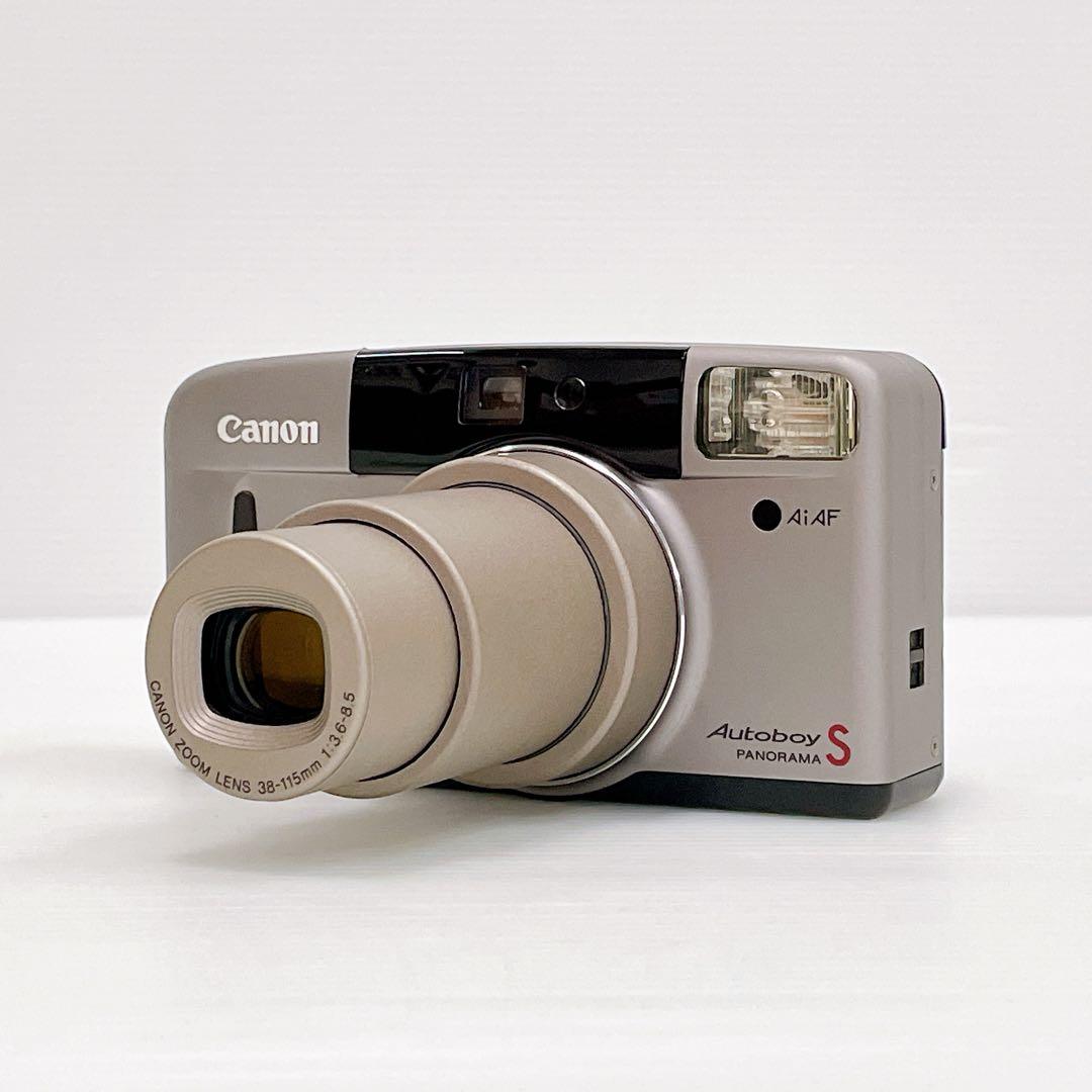 【説明書付 完動品】CANON Autoboy S PANORAMA