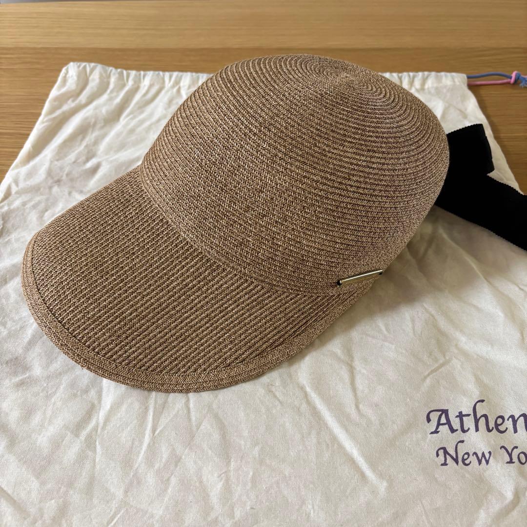 Athena New York アシーナニューヨーク　麦わら帽子　キャップ