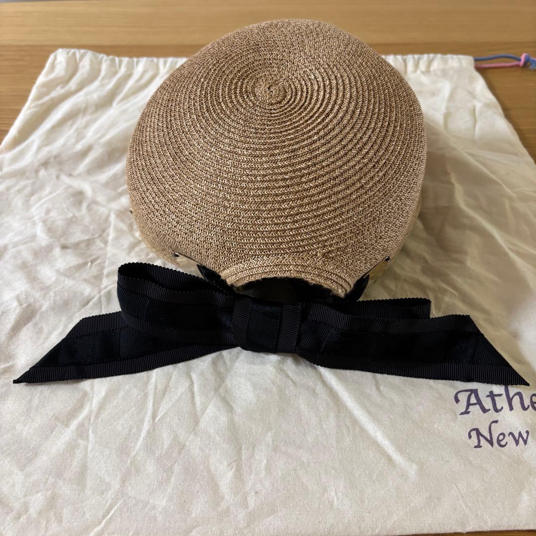 Athena New York アシーナニューヨーク　麦わら帽子　キャップ