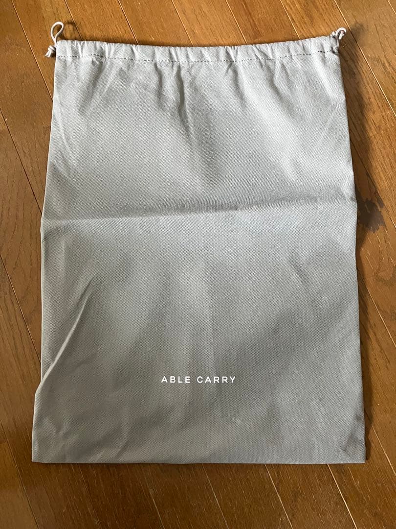 【極美品】ablecarry DAILY PLUS black バッグハンガー付