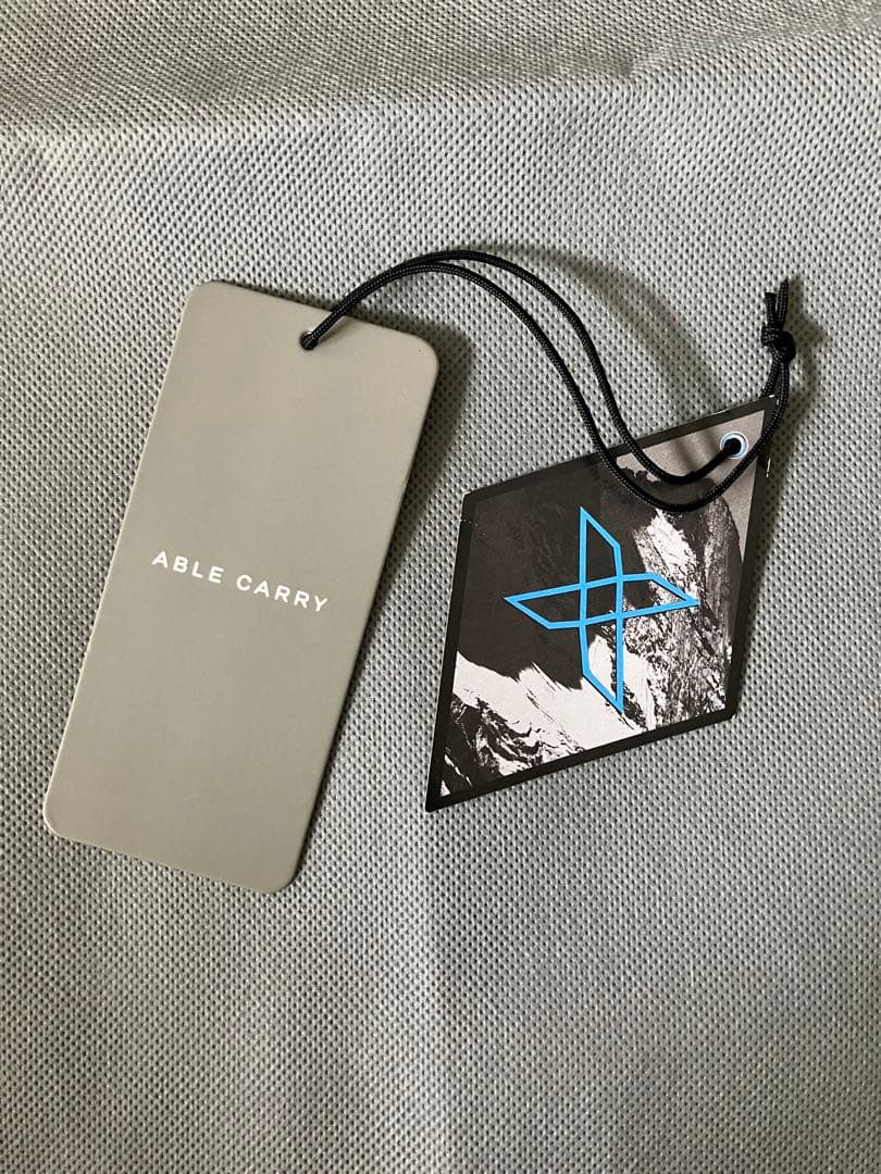 【極美品】ablecarry DAILY PLUS black バッグハンガー付