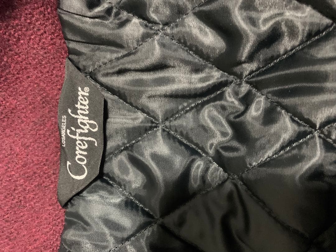 corefighterスタジャン コアファイター Lサイズ エンジ 美品