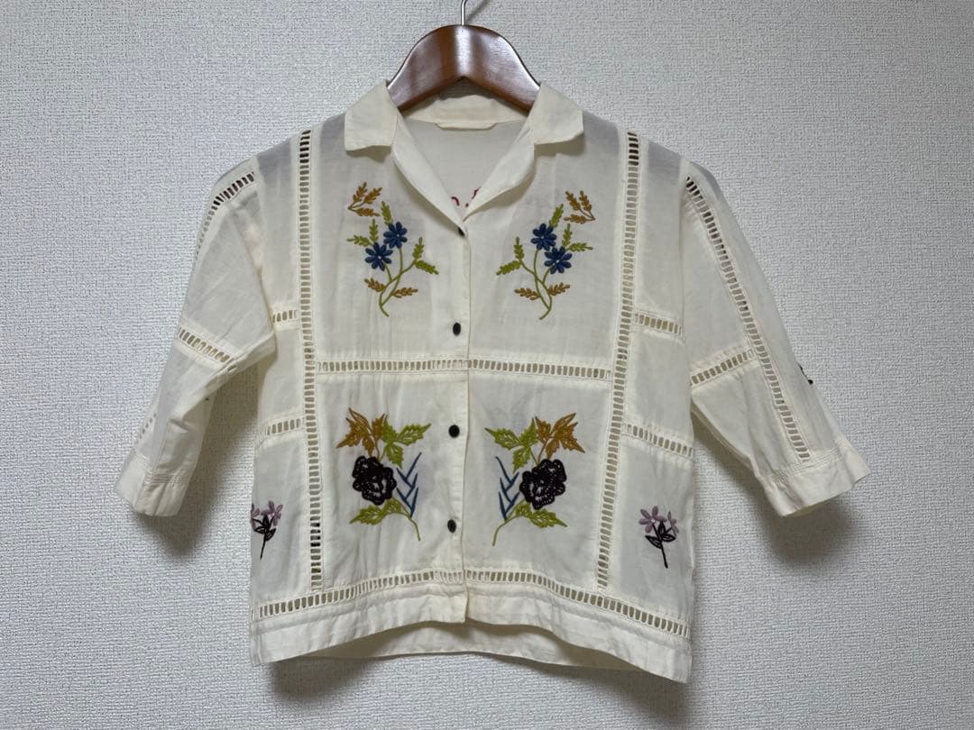 Embroidery Patchwork Shirts（KIDS）