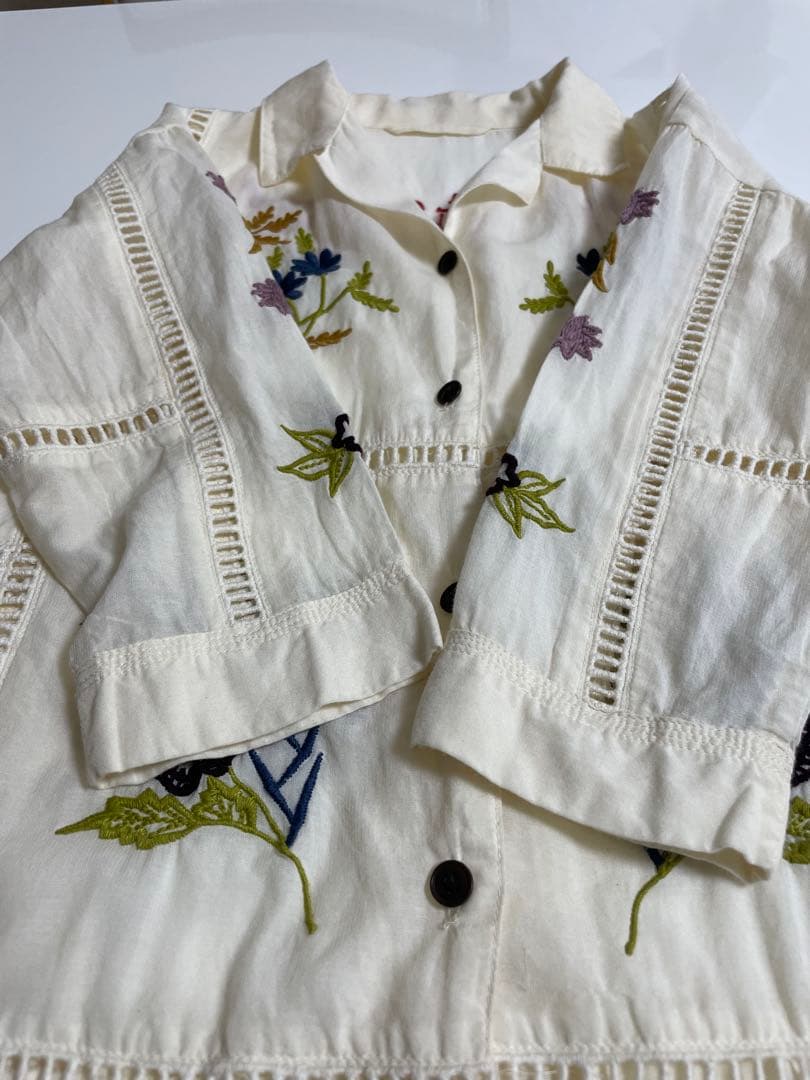 Embroidery Patchwork Shirts（KIDS）