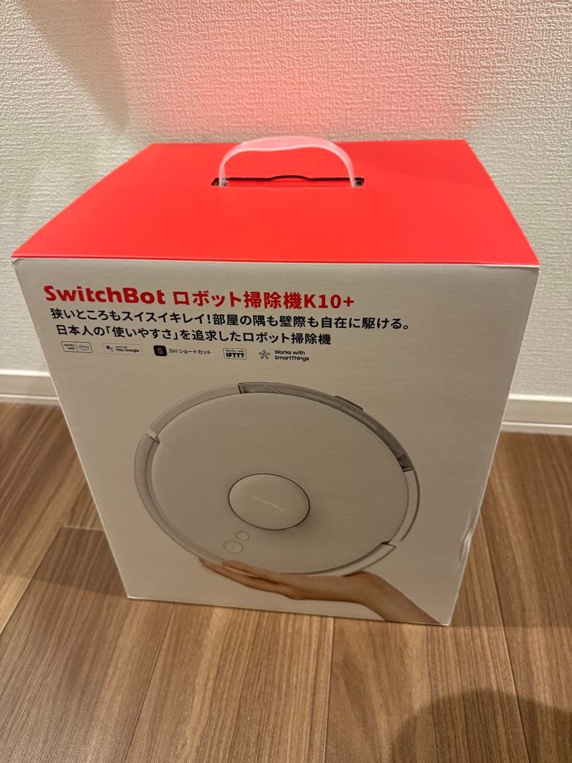 新品 SwitchBot ロボット掃除機 K10＋