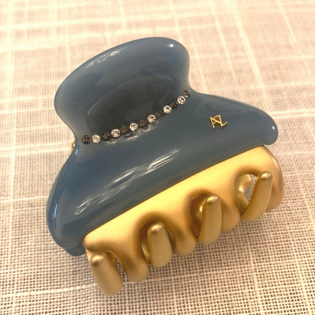 アレクサンドルズアリ(ALEXANDRE ZOUARI) ブルー　ヘアクリップ