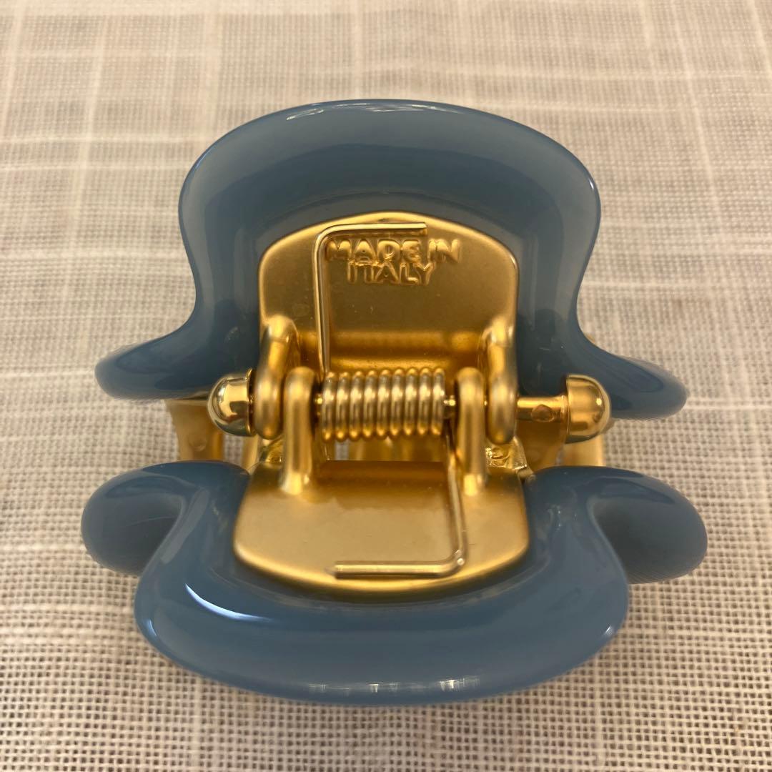 アレクサンドルズアリ(ALEXANDRE ZOUARI) ブルー　ヘアクリップ