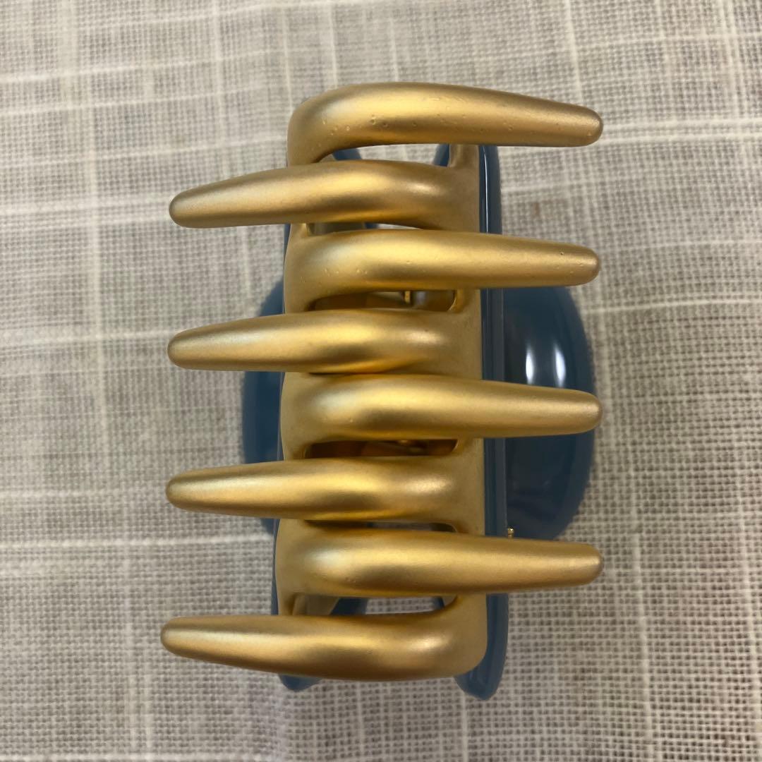 アレクサンドルズアリ(ALEXANDRE ZOUARI) ブルー　ヘアクリップ