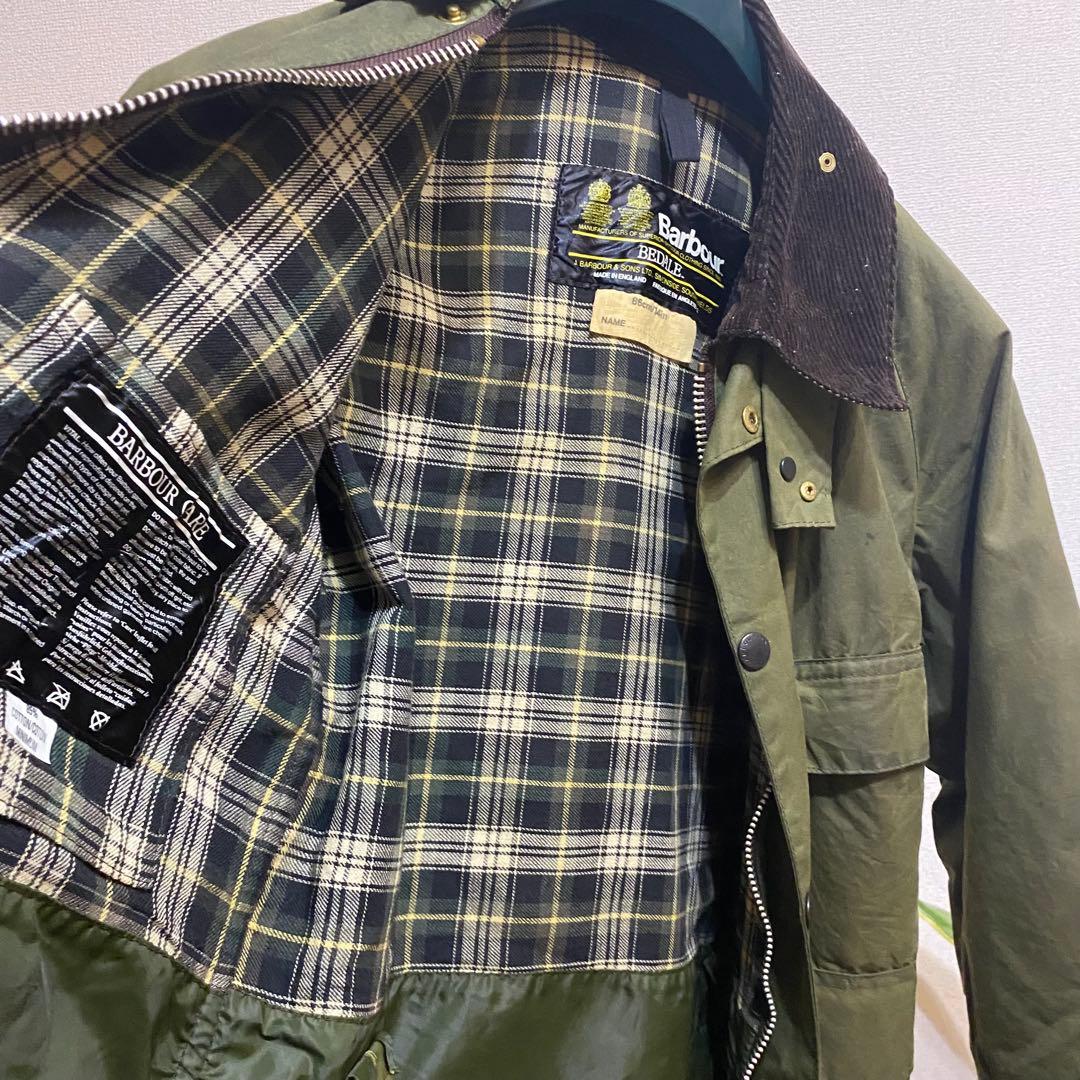 Barbour オイルドジャケットbedale 34