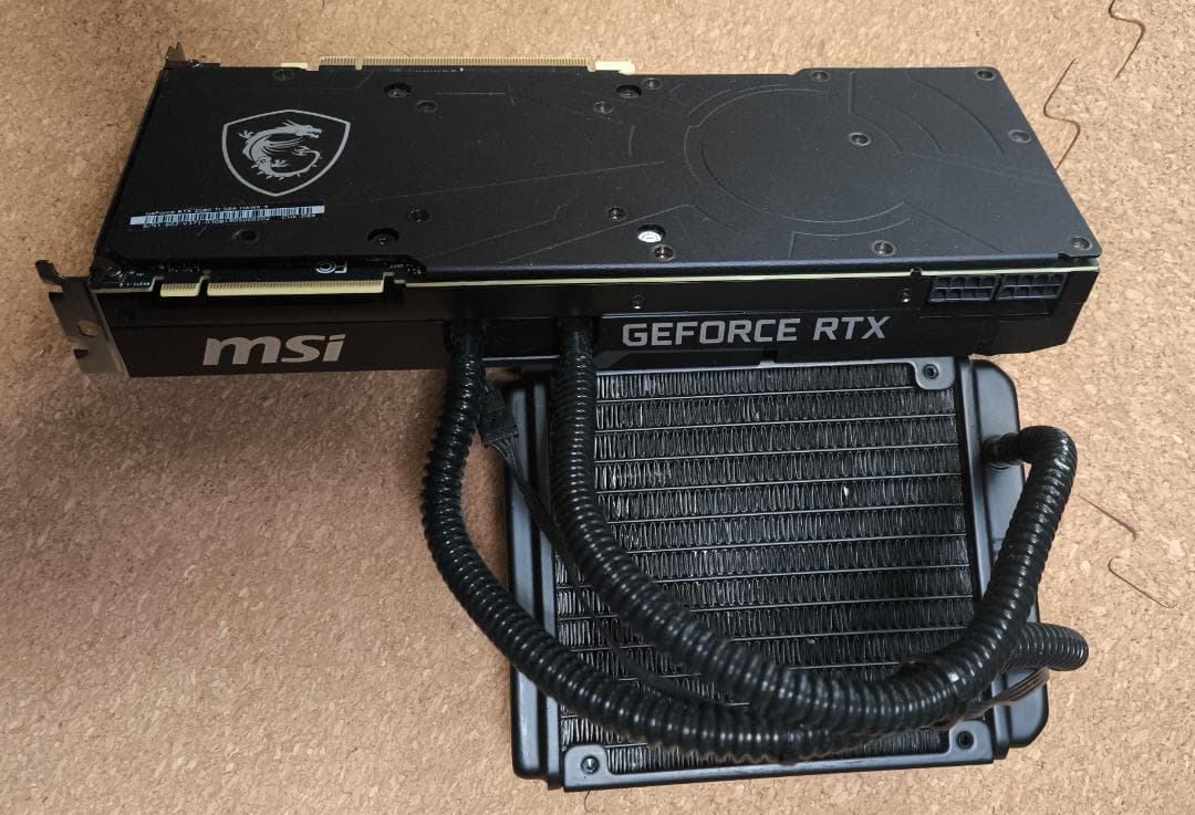値下げ 水冷 MSI RTX 2080Ti 11GB グラフィックボード