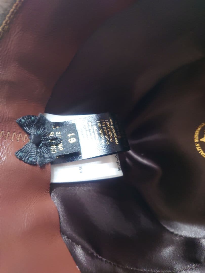 ボルサリーノ　made in ITALY　ラビットファーフェルトハット ブラウン