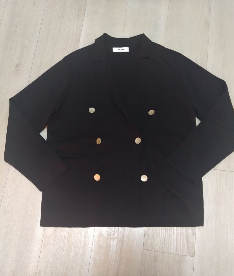 ☆ebure エブール　Cotton Silk knit Jacket☆