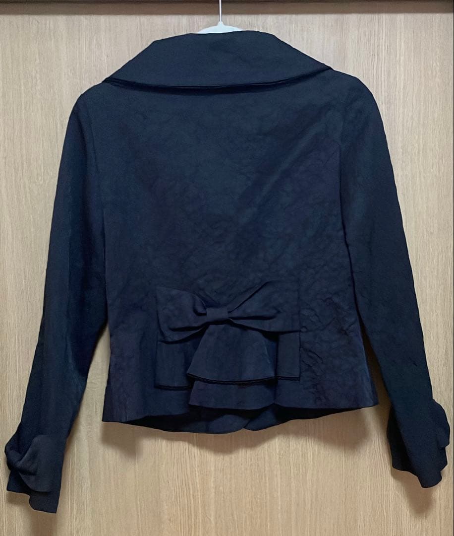 MIHO MATSUDA ジャケット スカート セットアップ リボン付き