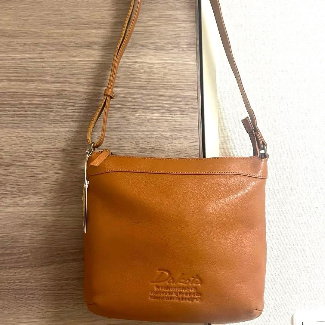 Dakota ダコタ　ショルダーバッグ　ジェントリー　ブラウン　レザー