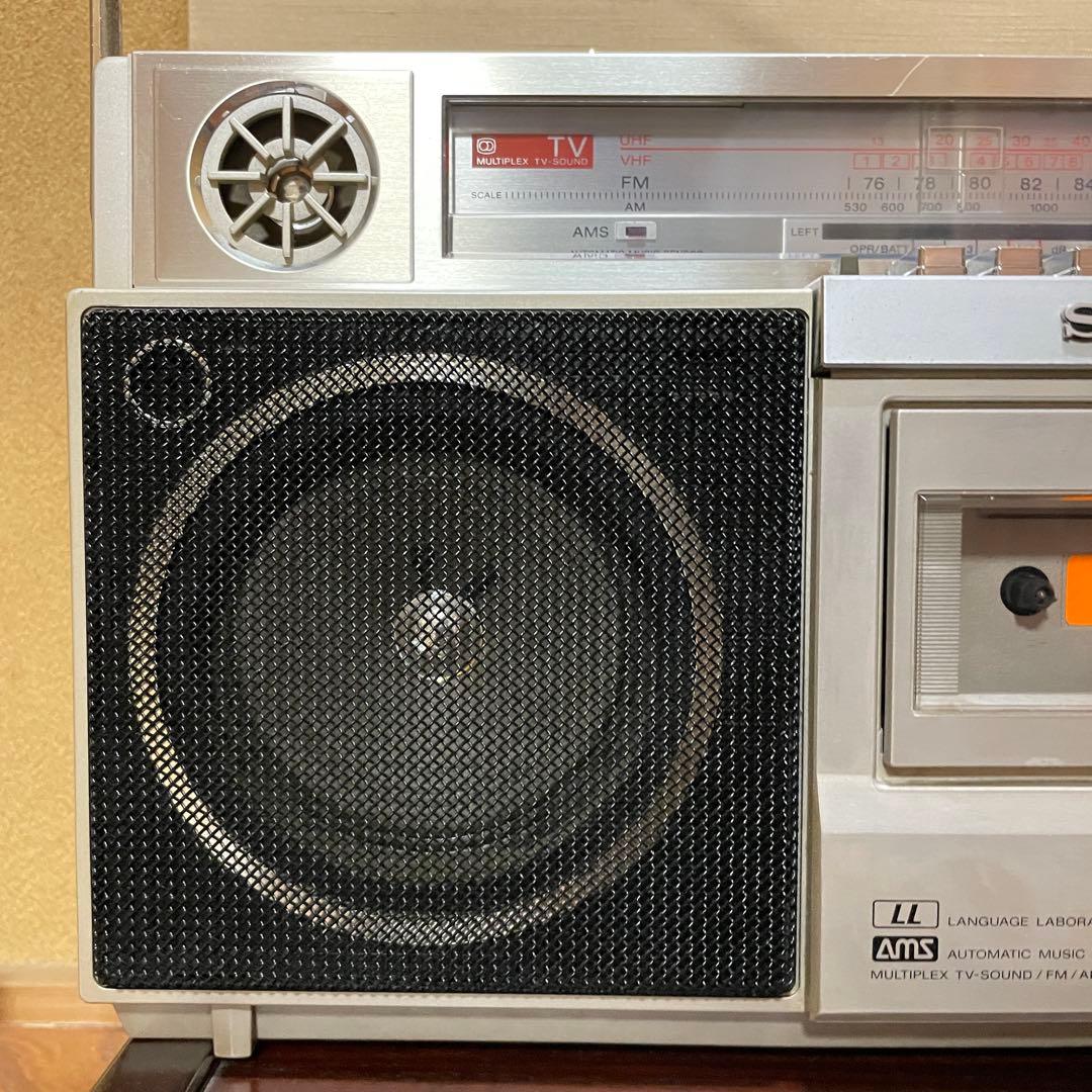 SONY／ソニー／ラジカセ／CFS-V3／メンテナンス済み／メンテセット付属