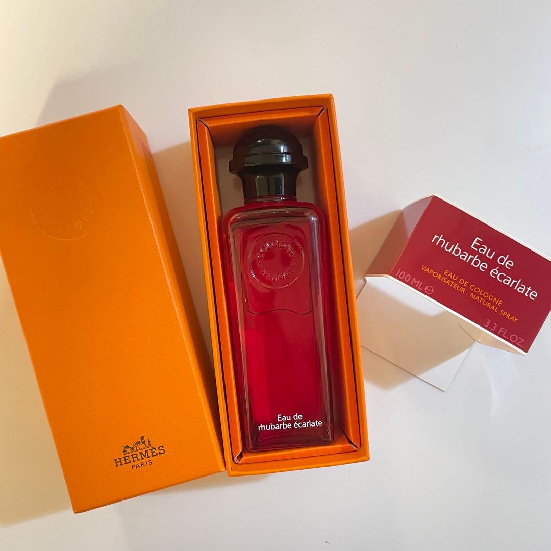 HERMES オー デ コロン オー ドゥ ルバーブ エカルラット 100ml
