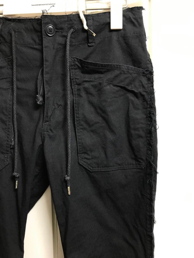 格安　名作　ソロイスト　ファティーグパンツ　soloist ネイビー